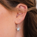 COSMIC TURTLE - ZIRCONIA EARRING