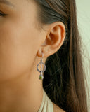 SWINGING PERIDOT EARRING