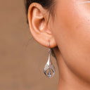SWING WITHIN TOPAZ EARRING