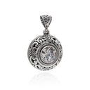 ANTIQUE IN ZIRCONIA PENDANT