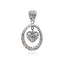 ENCIRCLE YOUR HEART IN MYSTIC TOPAZ PENDANT