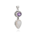 OCEAN CONNECTION AMETHYST PENDANT