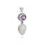 OCEAN CONECTION AMETHYST PENDANT