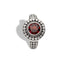 SUR'ROUND IN GARNET RING