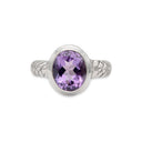 SOLE AMETHYST RING