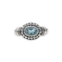 SURROUNDED - TOPAZ RING