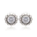 ZIRCONIA IN BLOOM STUD