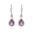 AMETHYST TEARS EARRING