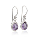 AMETHYST TEARS EARRING