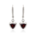 REULEAUX IN GARNET EARRING