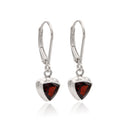REULEAUX IN GARNET EARRING