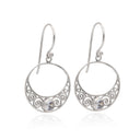 BOHO GALAXY IN ZIRCONIA EARRING