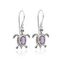 COSMIC TURTLE - AMETHYST EARRING