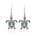 COSMIC TURTLE - TOPAZ EARRING