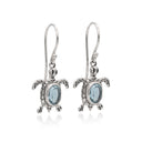 COSMIC TURTLE - TOPAZ EARRING