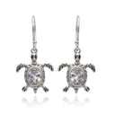 COSMIC TURTLE - ZIRCONIA EARRING