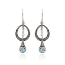 SWINGIN TOPAZ EARRING