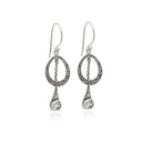 SWINGIN ZIRCONIA EARRING