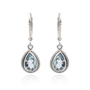VINTAGE TEARS IN TOPAZ EARRING