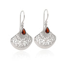 FANTASIA IN GARNET EARRING