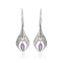 SWING WITHIN AMETHYST EARRING