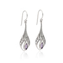 SWING WITHIN AMETHYST EARRING