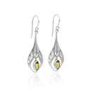 SWING WITHIN PERIDOT EARRING