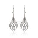 SWING WITHIN ZIRCONIA EARRING