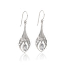 SWING WITHIN ZIRCONIA EARRING