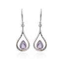 AMETHYST TEARS OF JOY EARRING