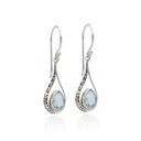 TOPAZ TEARS BOF JOY EARRING