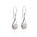 ZIRCONIA TEARS BOF JOY EARRING