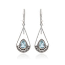 GIFT OF TEARS IN TOPAZ EARRING