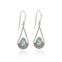 GIFT OF TEARS IN TOPAZ EARRING