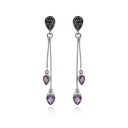 AMETHYST PARADISE EARRINGS
