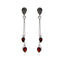 GARNET PARADISE EARRINGS