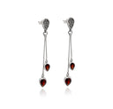 GARNET PARADISE EARRINGS