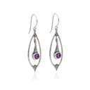DEWPOINT - AMETHYST EARRING