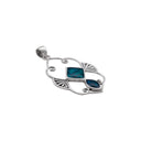 ART NOUVEAUX TEAL PENDANT