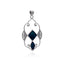 ART NOUVEAUX TEAL PENDANT