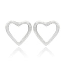 OPEN HEART TINY STUD