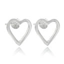 OPEN HEART STUD