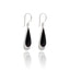 DEEP SEA DROPS - BLACK SHELL EARRING