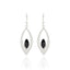 NERO LUSTRE - BLACK SHELL EARRING