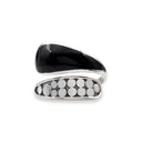 TIDAL SURGE - BLACK SHELL RING