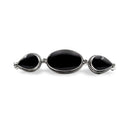 TRIPLE TREAT - BLACK SHELL BRACELET