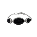 TRIPLE TREAT -  BLACK SHELL BRACELET