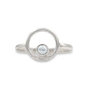 MOON GAZER IN PEARL RING