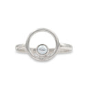 MOON GAZER IN PEARL RING