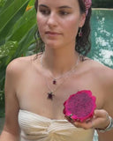 BIG LEONARDO PINK PENDANT
